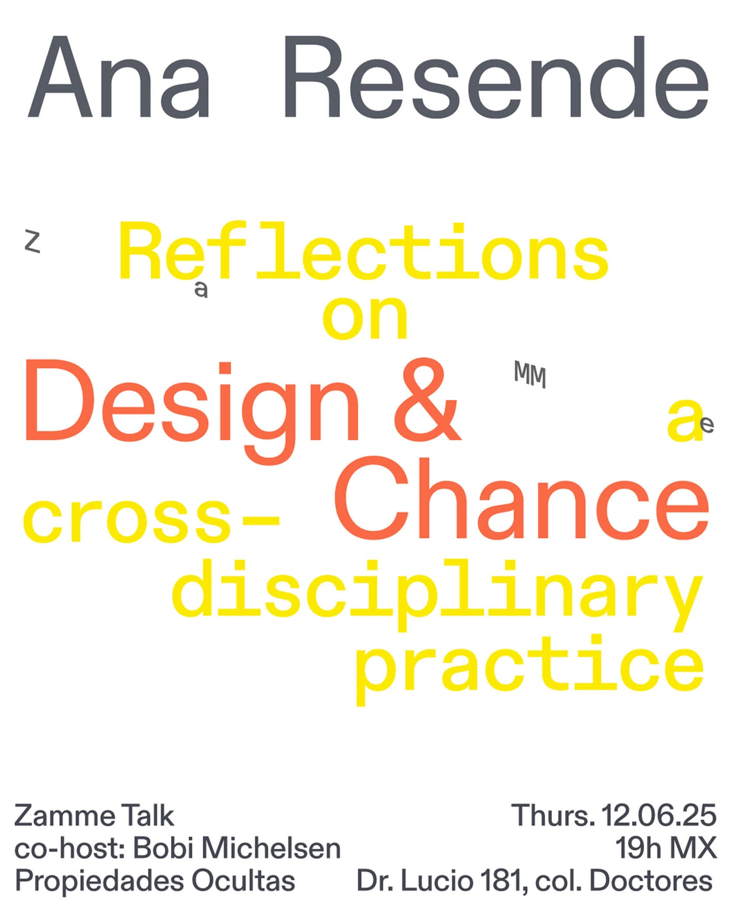 Diseño y azar: Reflexiones sobre una práctica interdisciplinaria