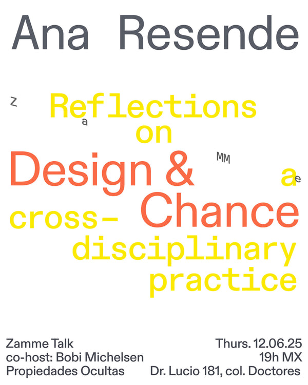 Design & Chance Reflections on a cross-disciplinary practice