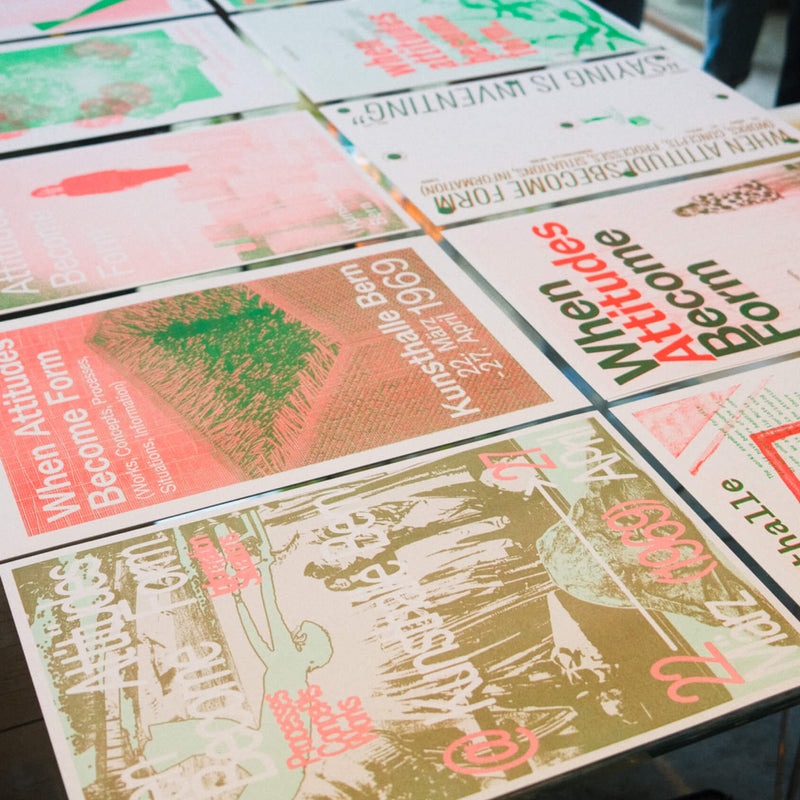 Poster Design Workshop feat Dan Solbach: When Attitudes Become Form
