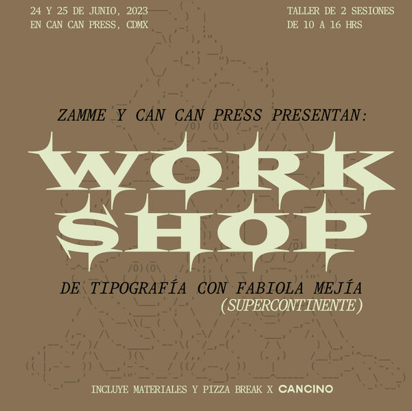 Type Workshop with Fabiola Mejía