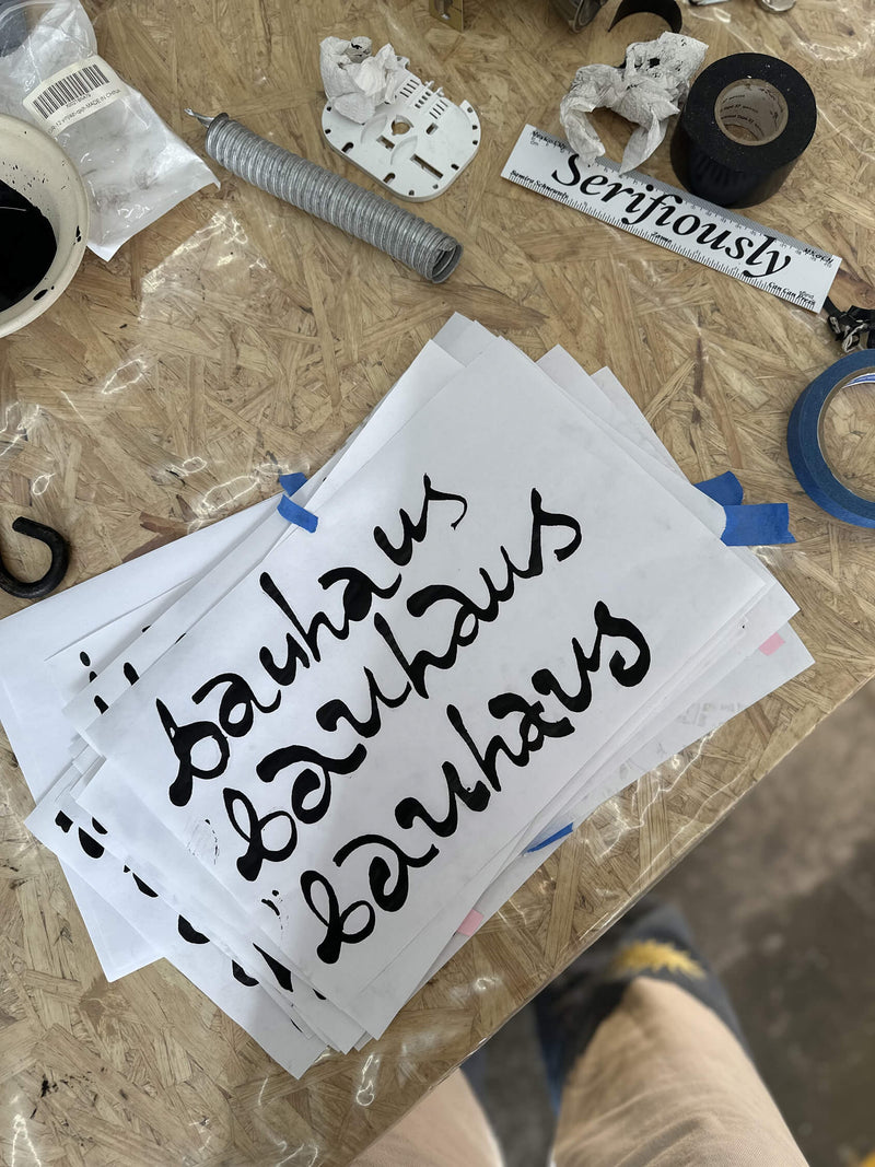 From Screws to Strokes— Creating letters with Hardware Essentials