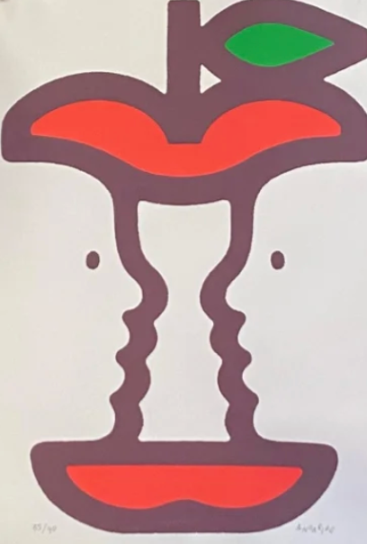 Poster Andarino Manzana