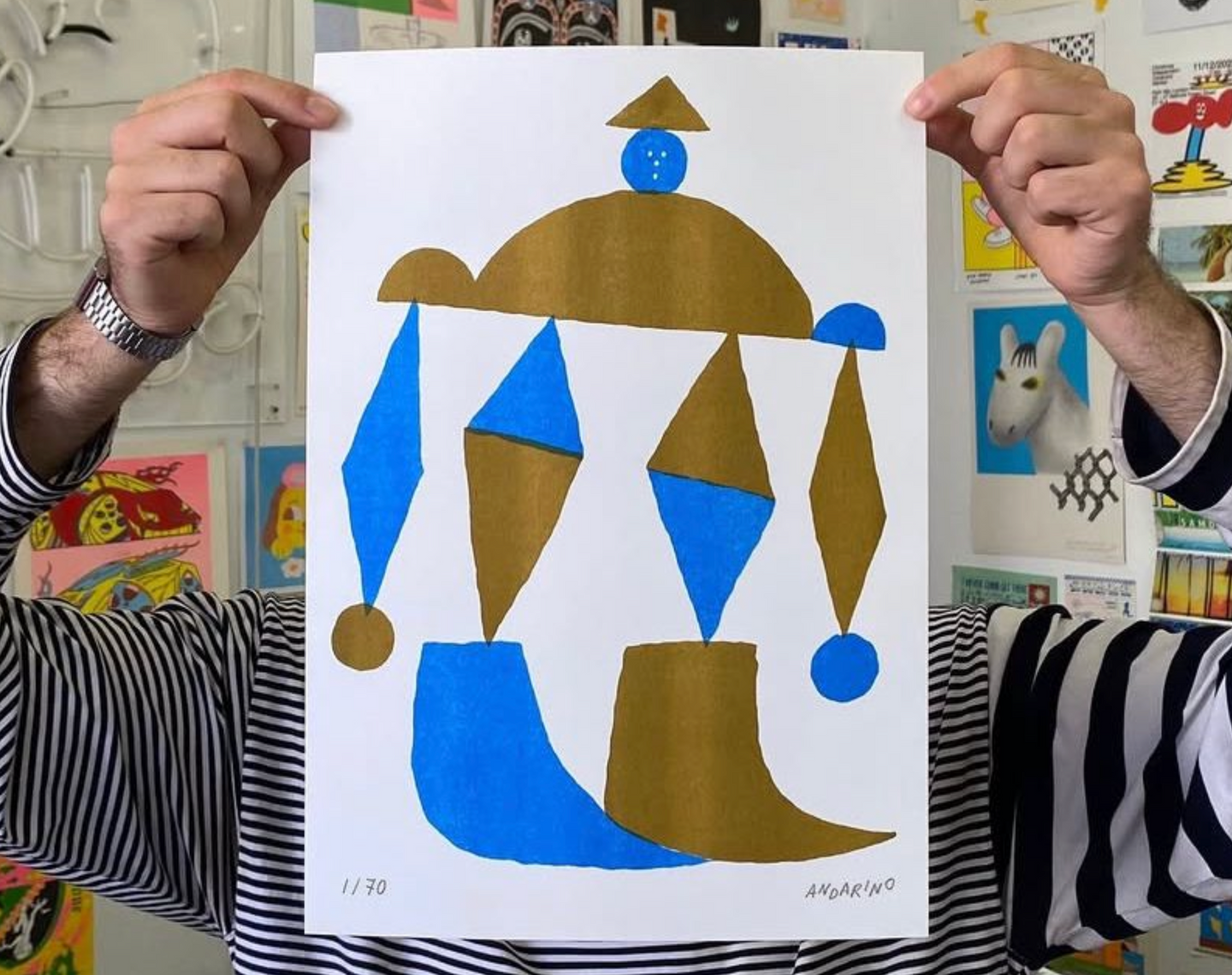 Poster Andarino Arlequin