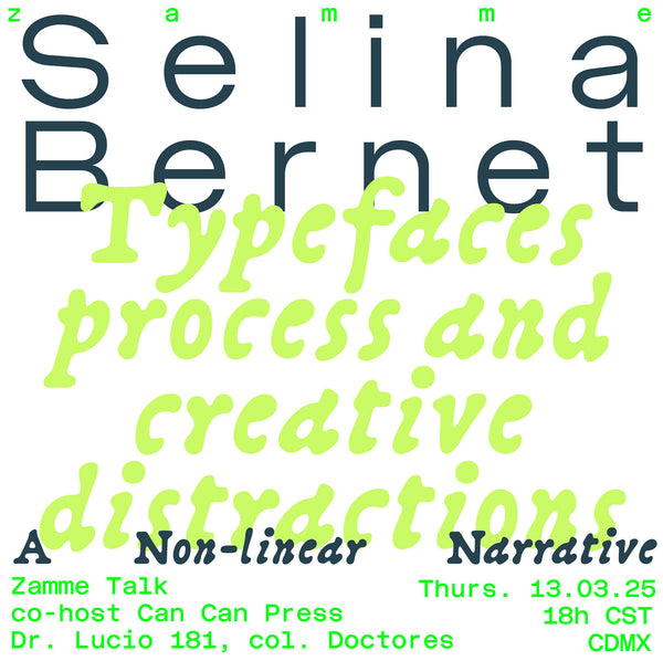 Typefaces, process, and creative distractions