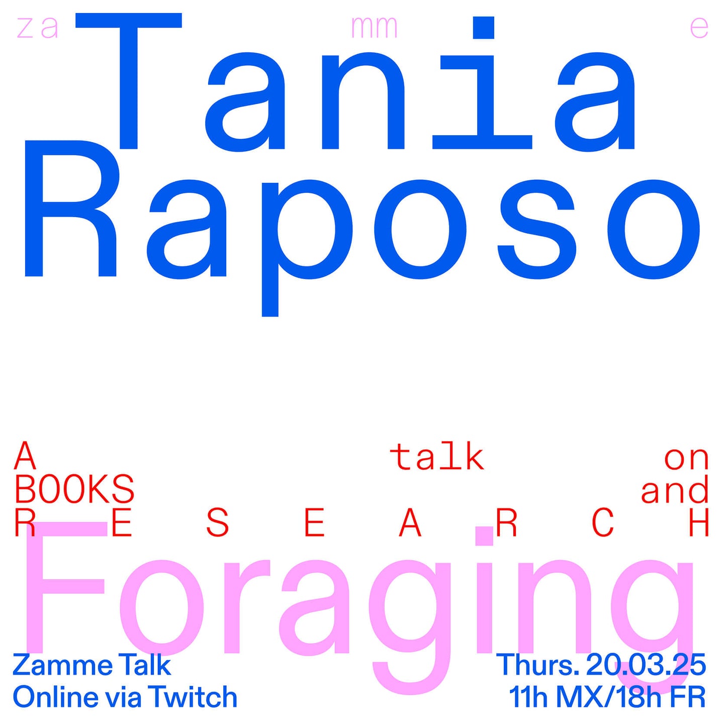 Forrajeando, una charla sobre libros e investigación