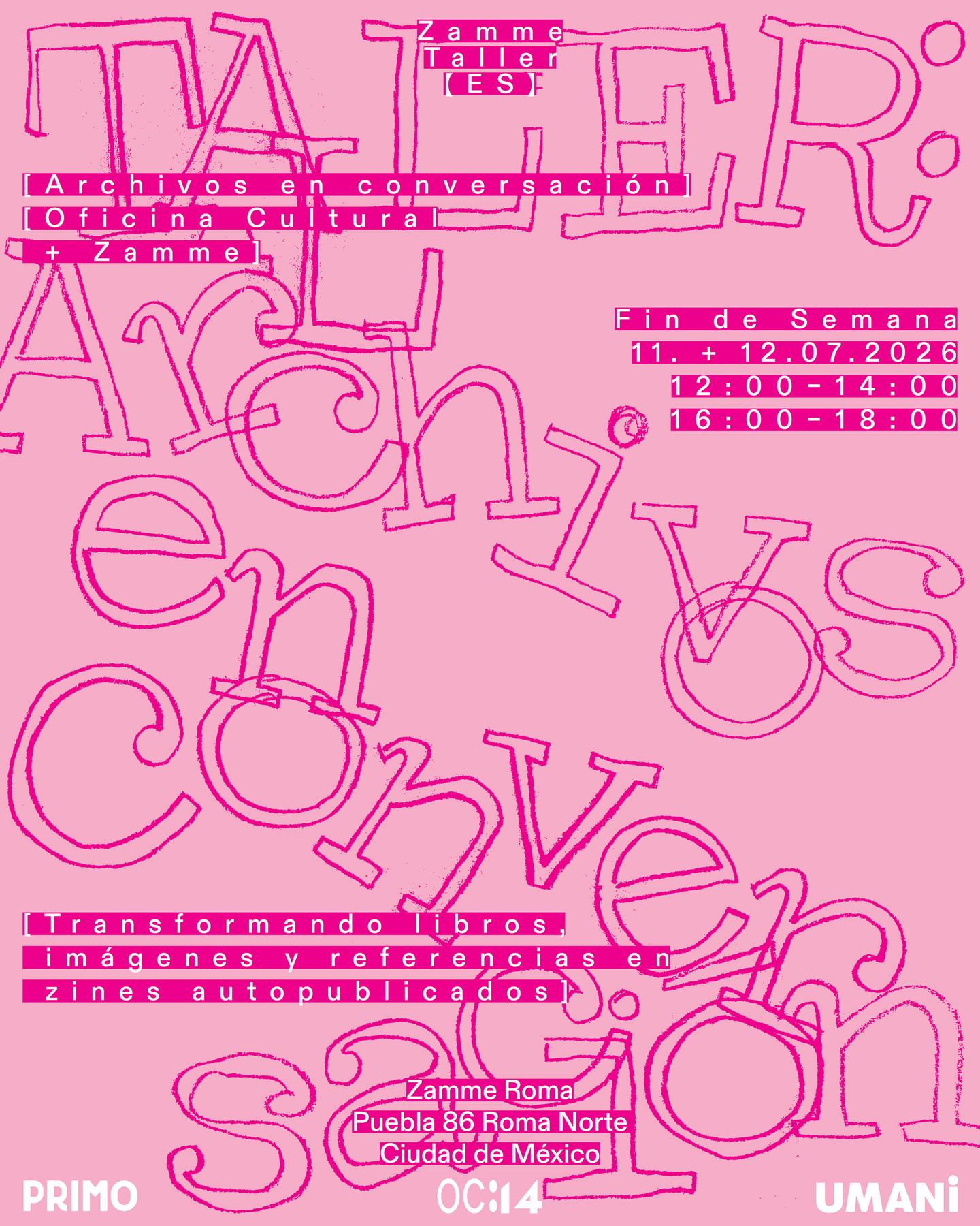 Archivos en conversación. Transformando libros, imágenes y referencias en zines autopublicados. [SATURDAY]