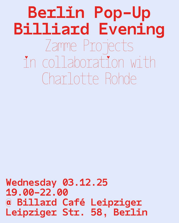 Berlin Pop-Up Billiard Evening