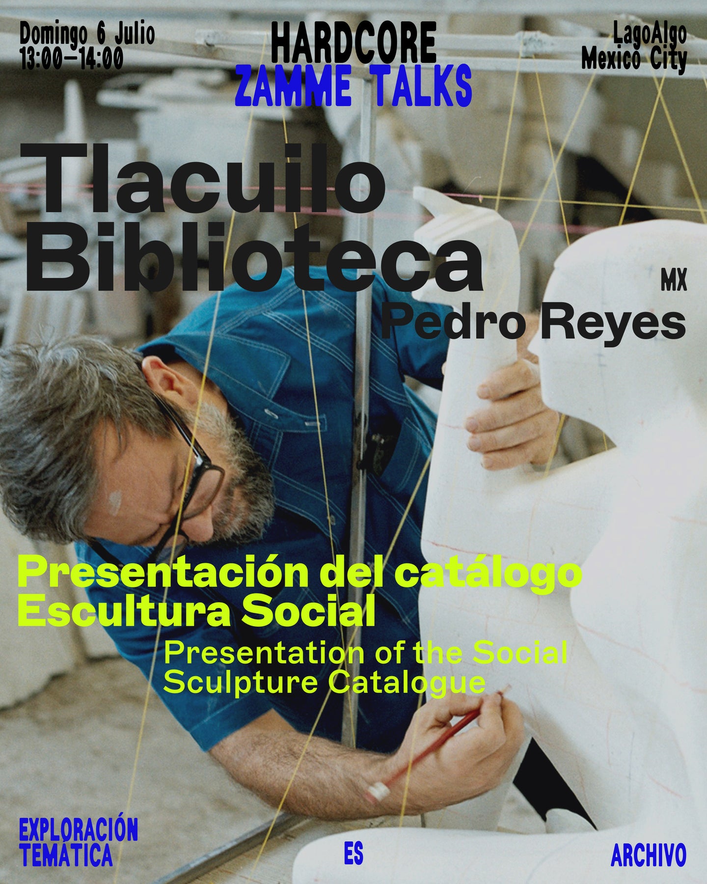 Presentación del catálogo Escultura Social