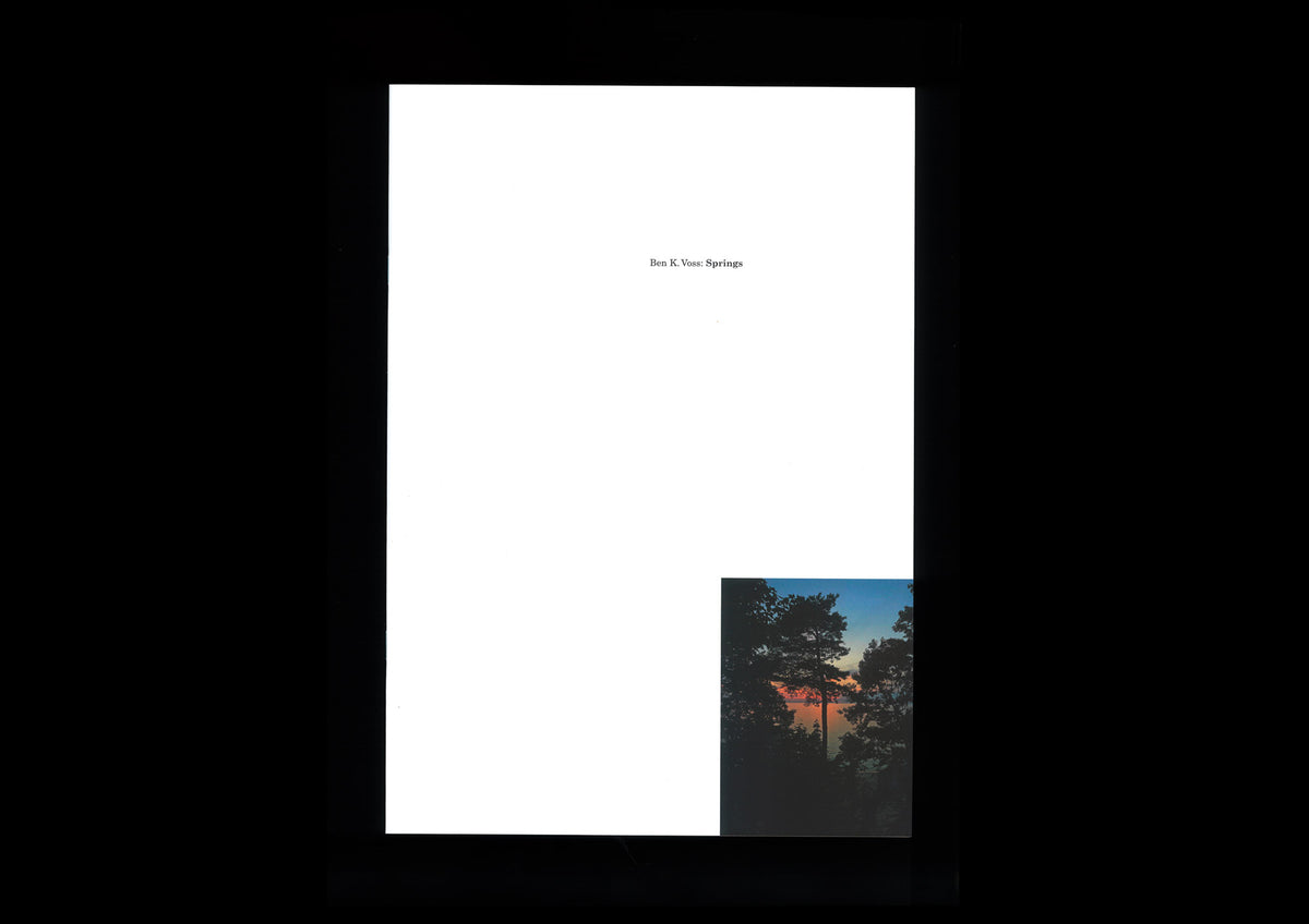 Ben K Voss: Springs