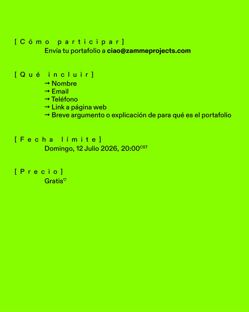 Revisión de Portafolios x Espina Studio